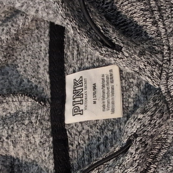 PINK Victoria's Secret CROPPED BOXY Running Hooded Sweatshirt - Picture 9 of 12
